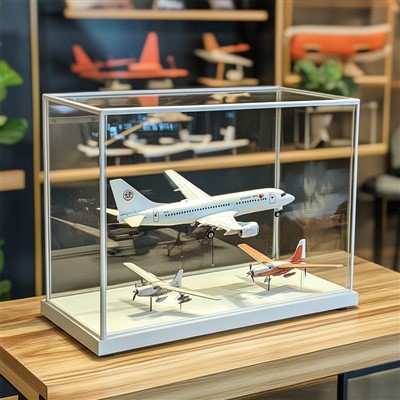 Vitrina acrílica hecha